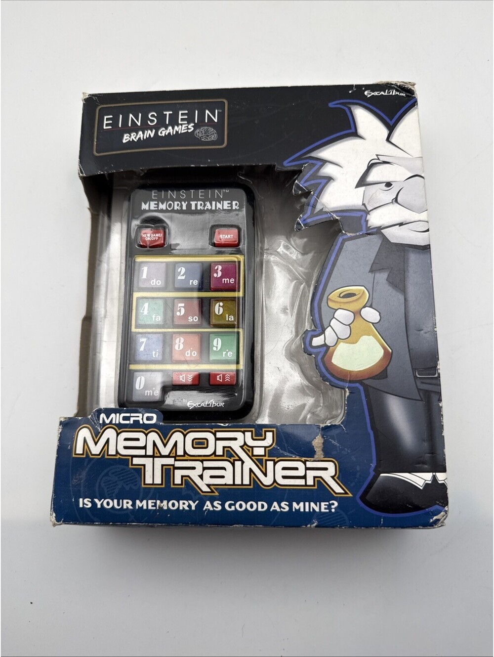 Einstein brain games the micro memory trainer, handheld electronic game 2011 NEW